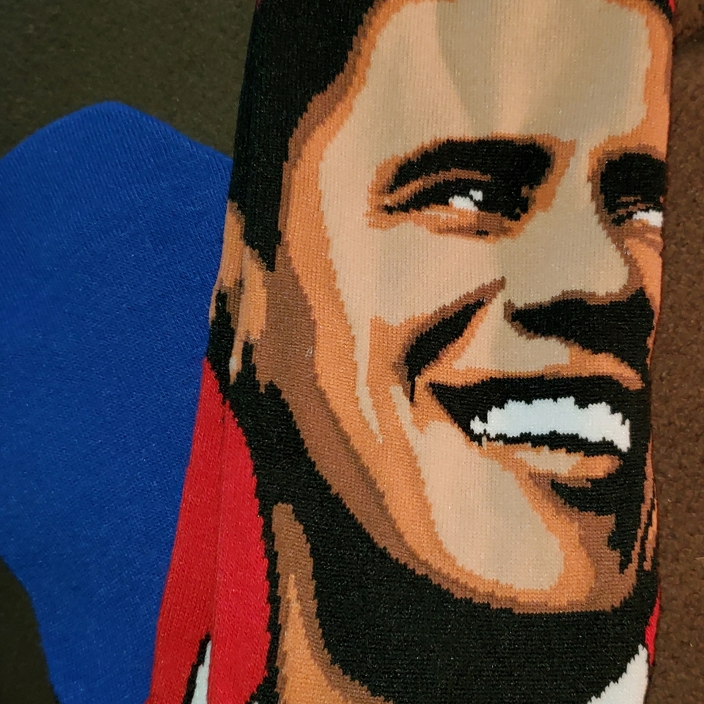 New President Obama Vibrant Socks